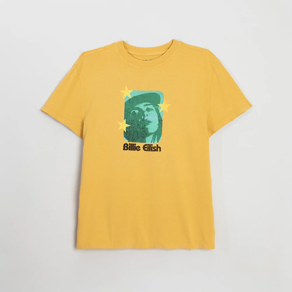 Billie Dice Toss Gold T-Shirt