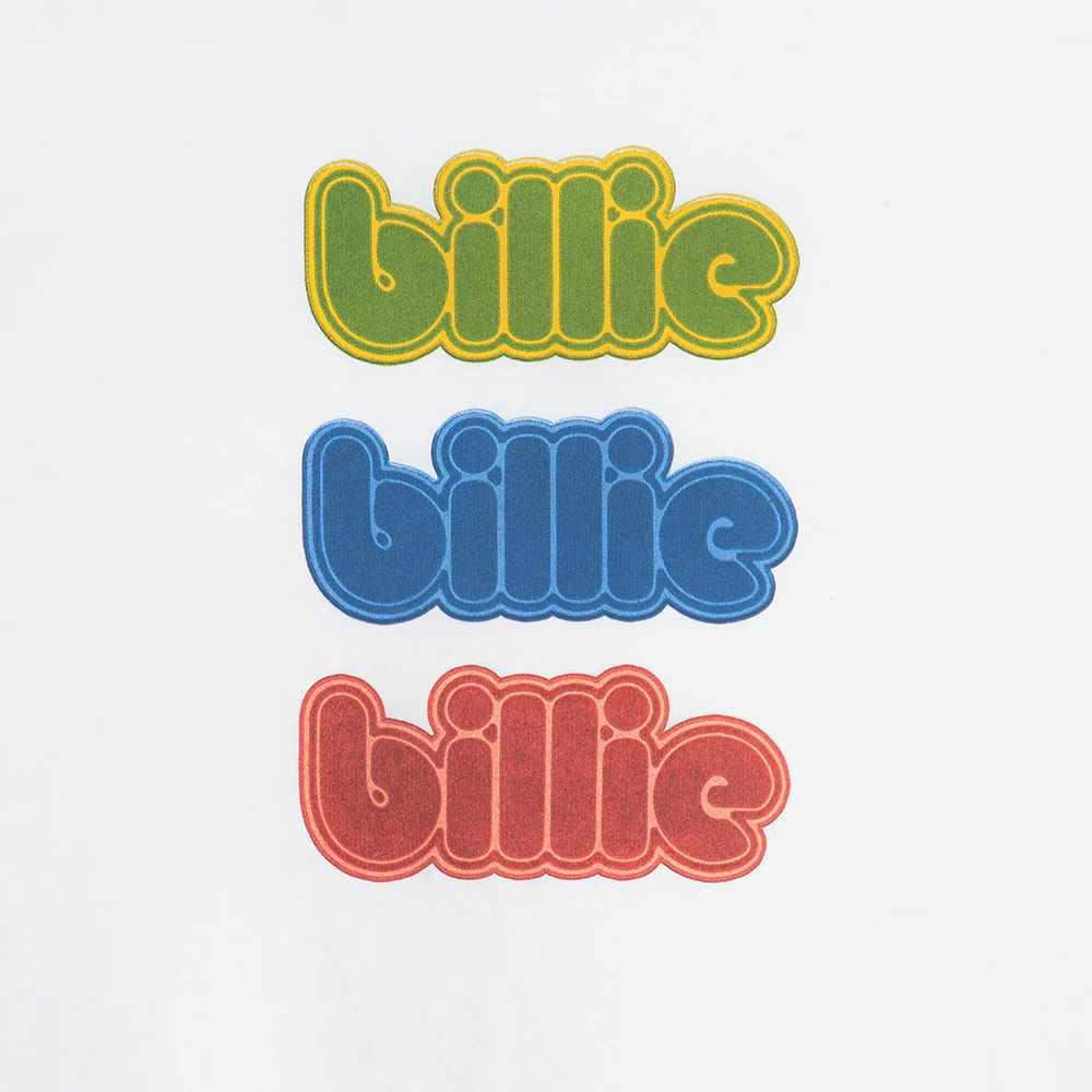 Billie Repeat Primary Ringer T-Shirt - Image 2