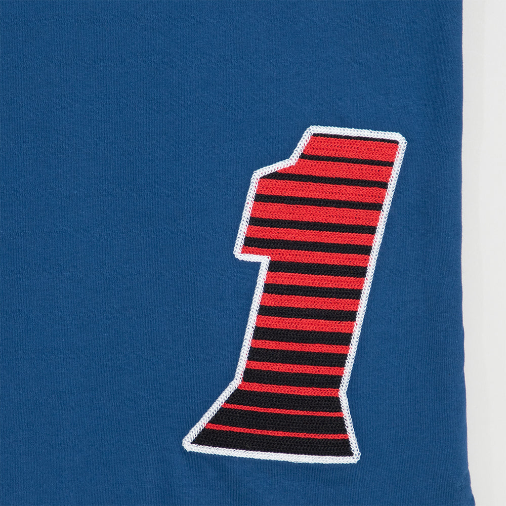Blohsh Racer 1 Blue Polo Shirt - Image 2