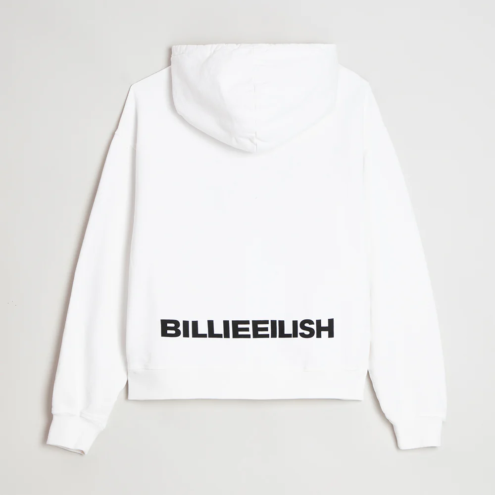 Hanging Blohsh White Hoodie - Image 4