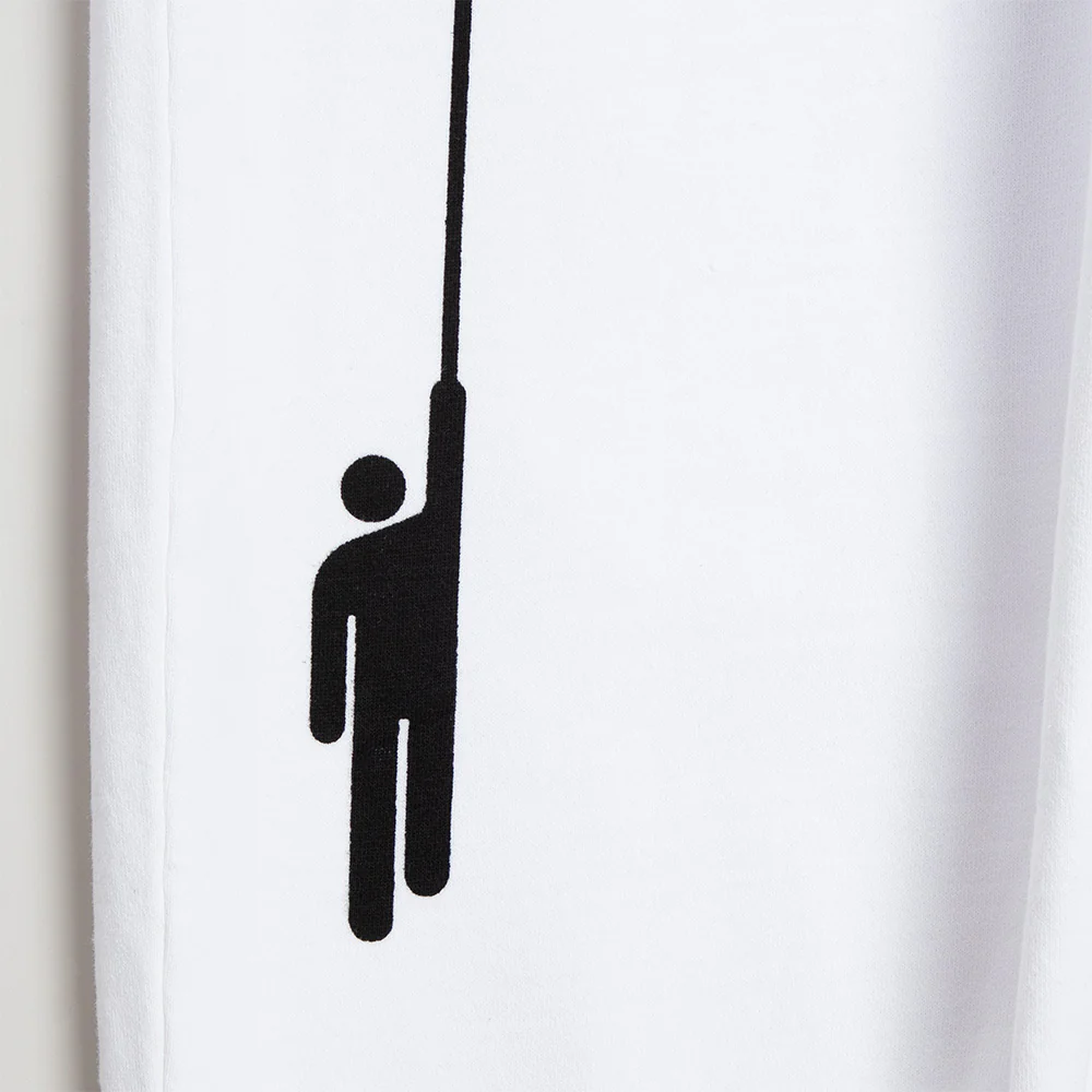 Hanging Blohsh White Sweatpant - Image 3