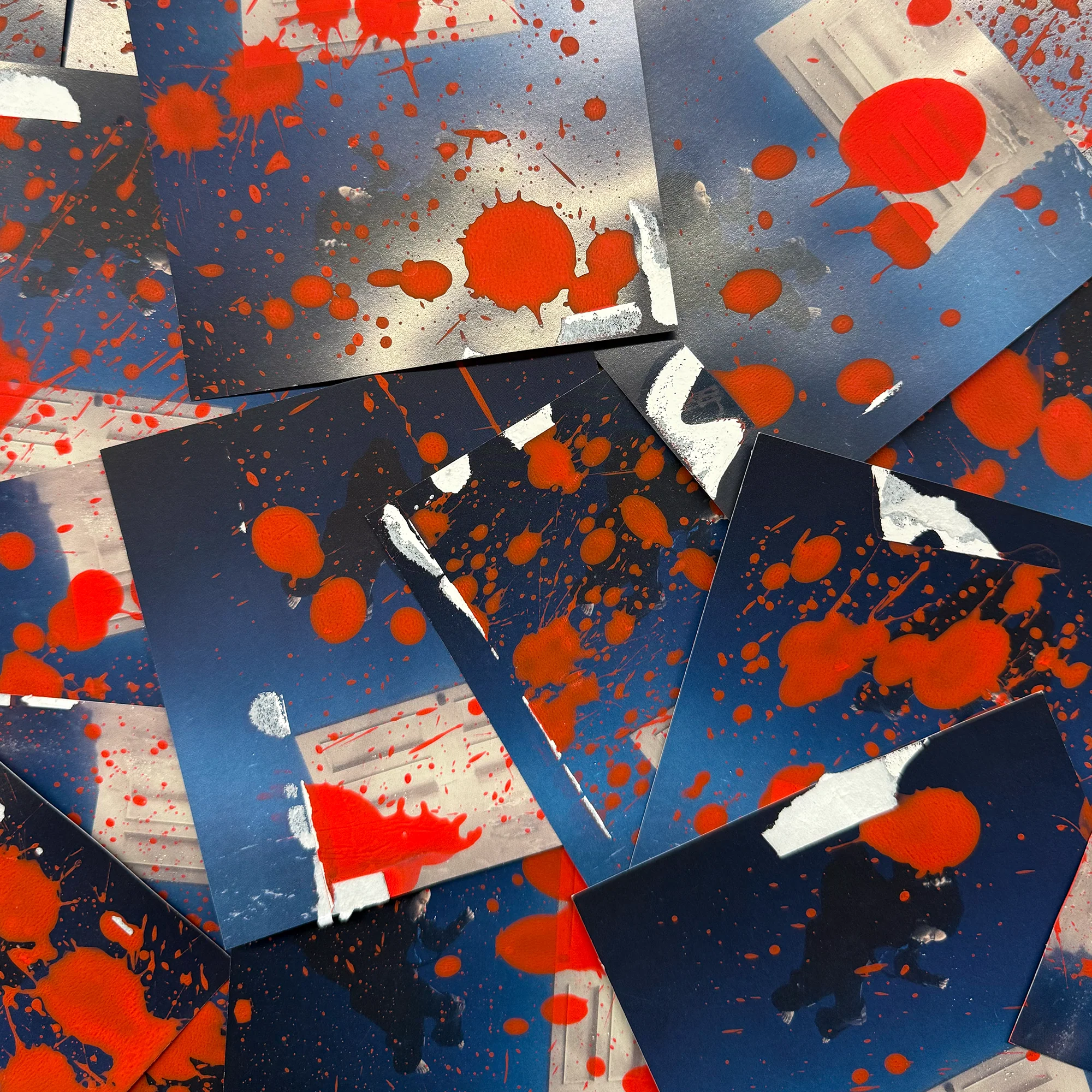 HIT ME HARD AND SOFT Splatter Paint CD (2 Year Anniversary Archive Edition) - Image 7