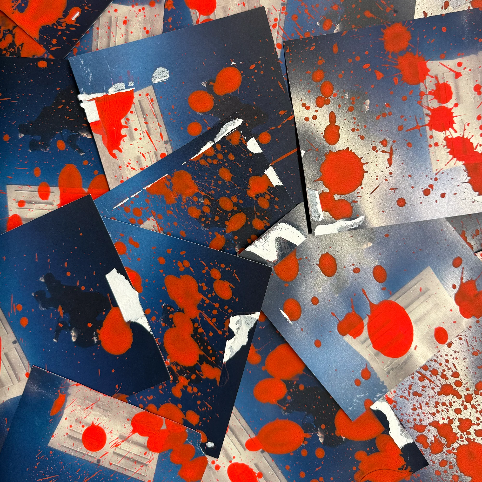 HIT ME HARD AND SOFT Splatter Paint CD (2 Year Anniversary Archive Edition) - Image 8