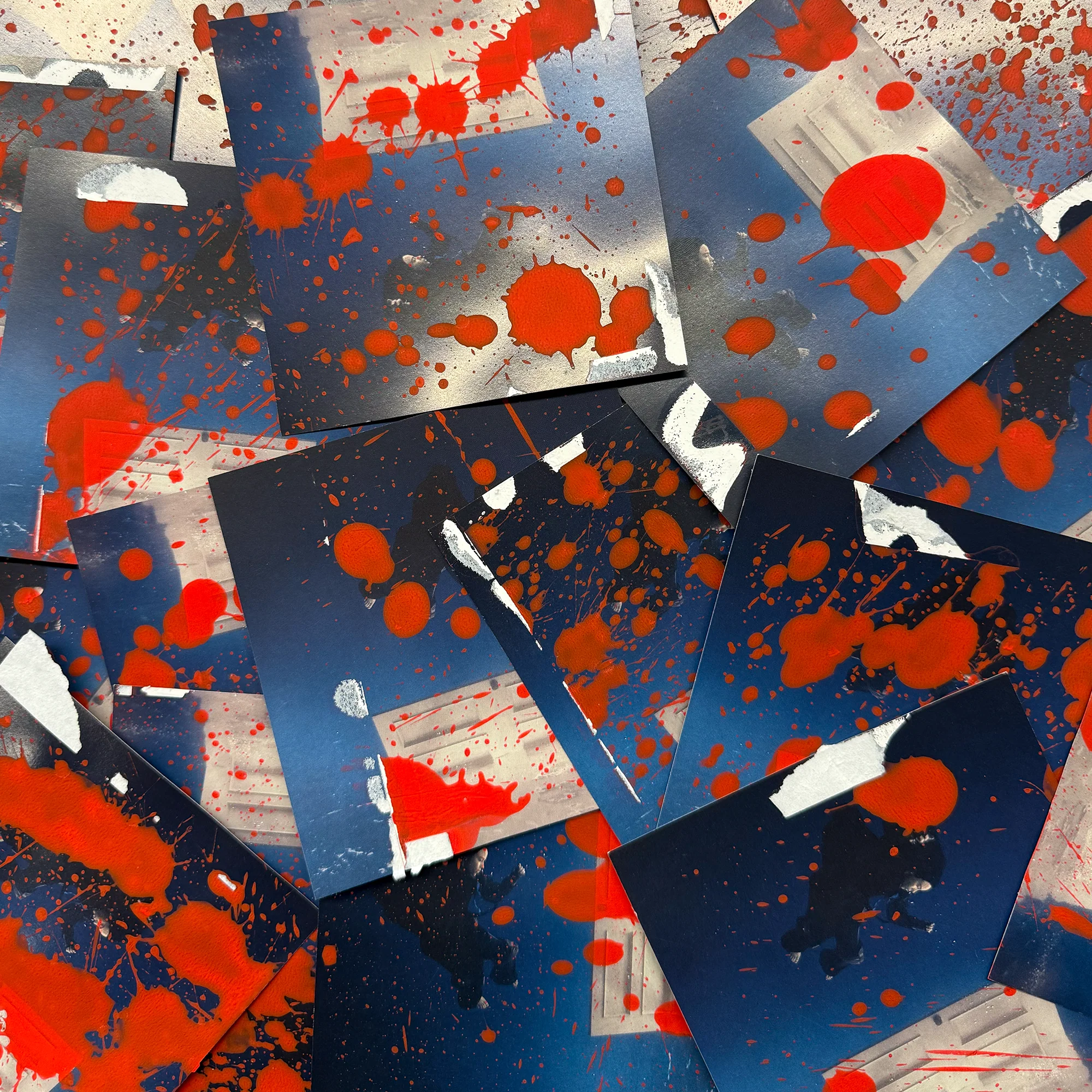 HIT ME HARD AND SOFT Splatter Paint CD (2 Year Anniversary Archive Edition) - Image 9