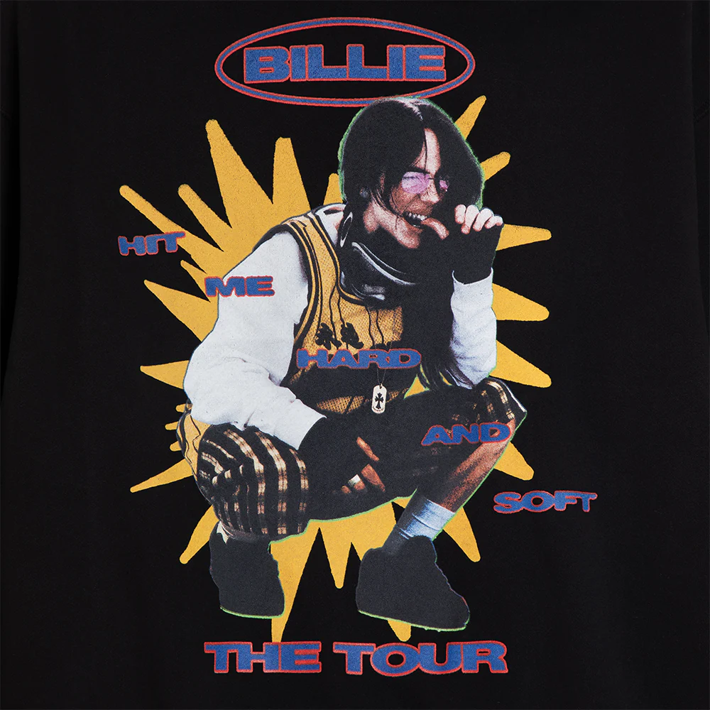 HIT ME HARD AND SOFT WORLD TOUR Pullover Hoodie - Image 3