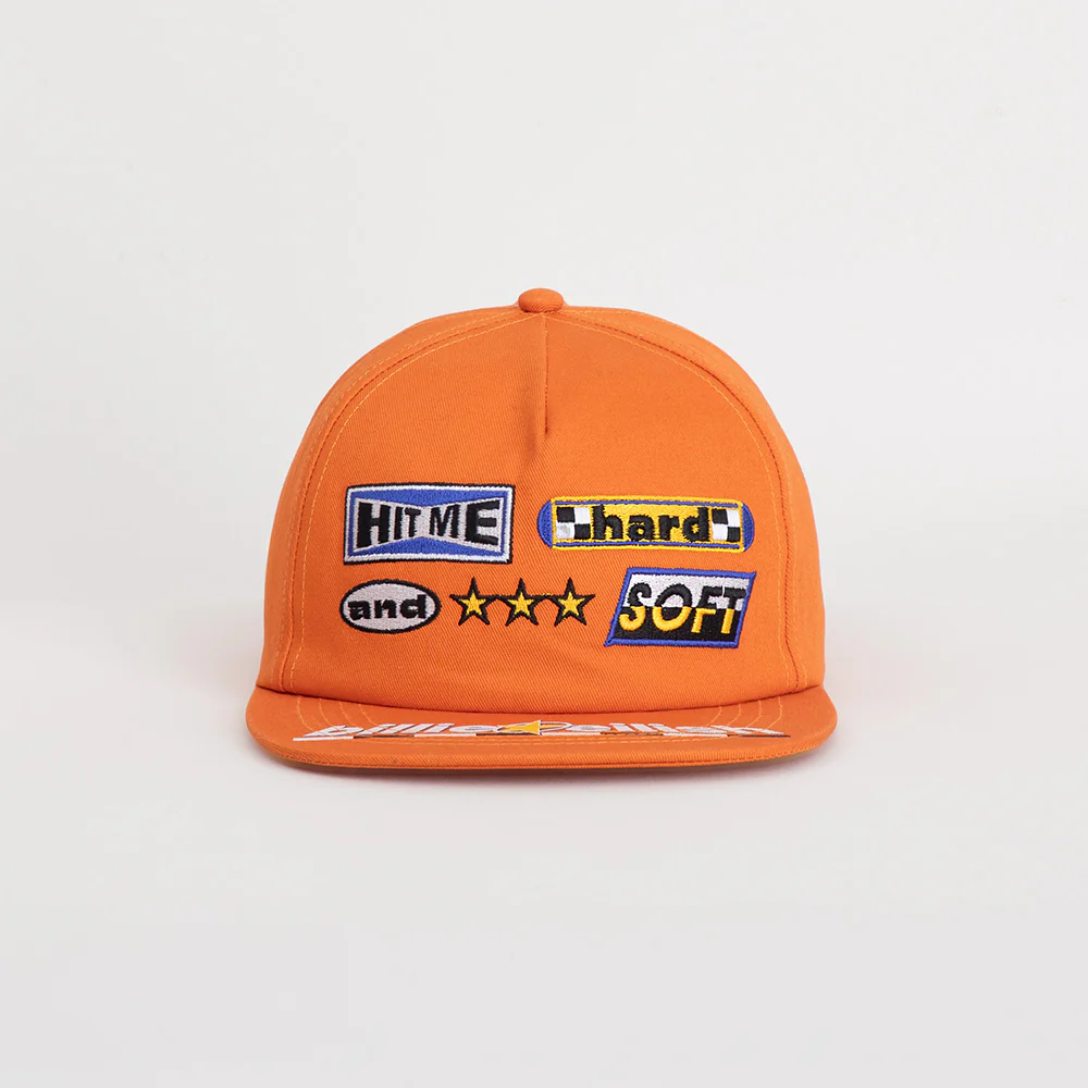 Orange HIT ME HARD AND SOFT Snapback