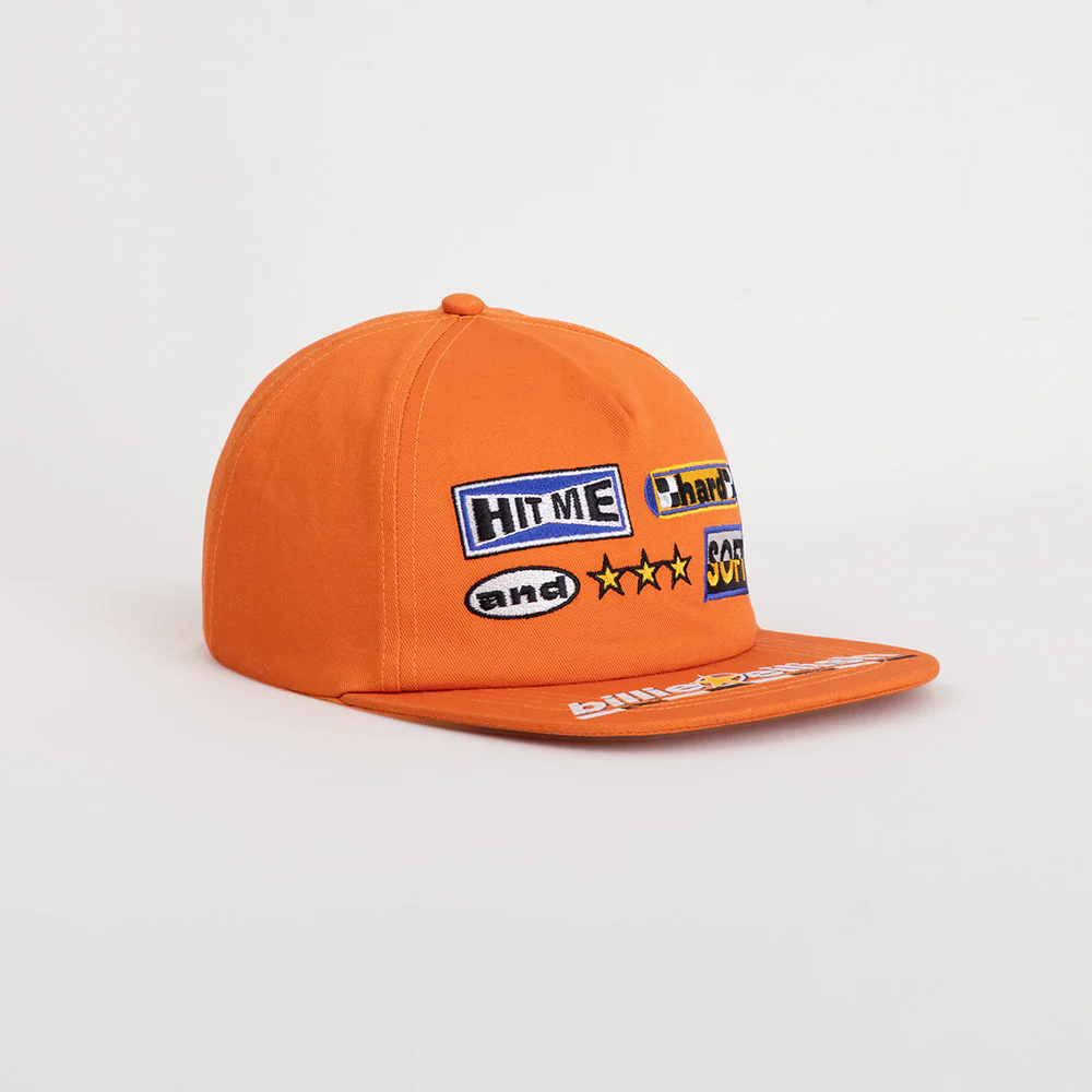 Orange HIT ME HARD AND SOFT Snapback - Image 3